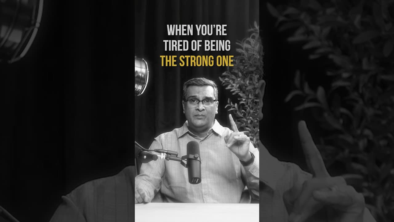 Are you tired of being the strong one? Carrying the weight?This one’s for you.