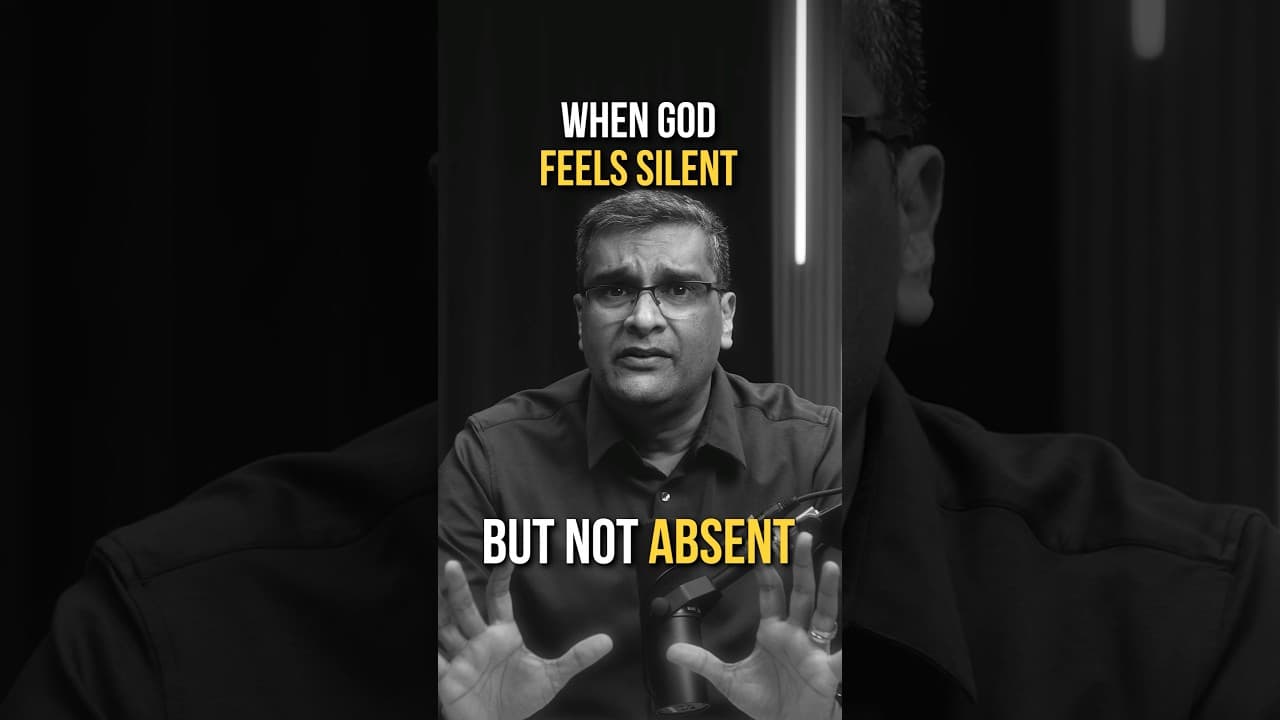 Does God seem silent? His silence isn't absence